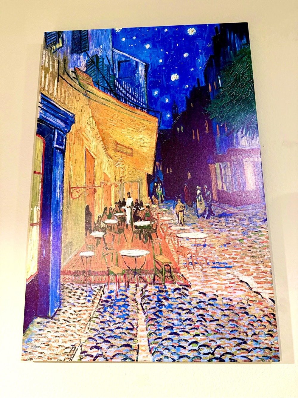 Café Terrace at Night Van Gogh Canvas Wall Art